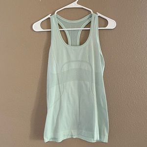 Lululemon light blue tank